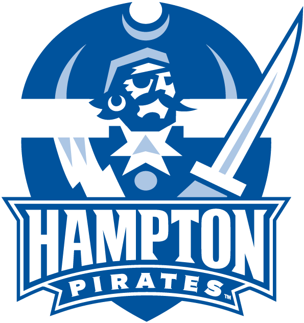 Hampton Pirates 2007-Pres Alternate Logo v3 diy DTF decal sticker